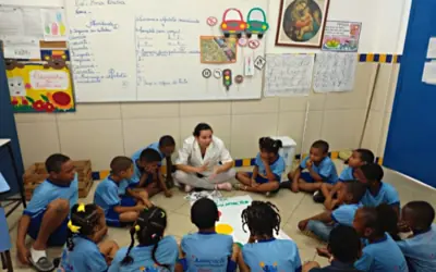 Atividades de educação nutricional desenvolvidas no Centro Educativo João Paulo II