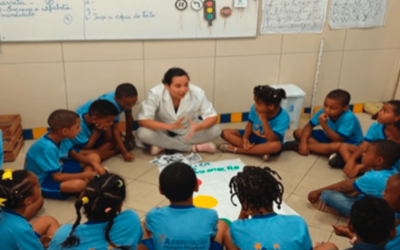 Nutritional education activity at the João Paulo II Educational Centre