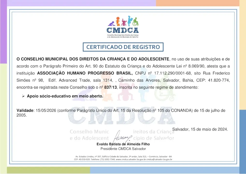 20- Associação Humano Progresso Brasil