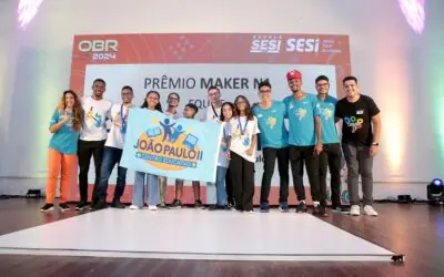 Participação na Olimpíada Brasileira de Robótica