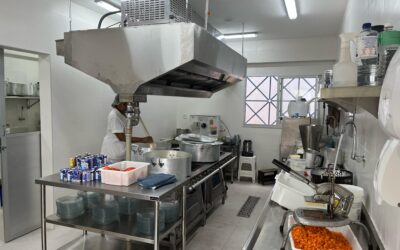 Nova cozinha do Centro Educativo João Paulo II garante mais qualidade e segurança na alimentação dos alunos