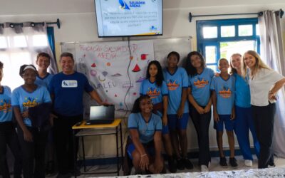 Visita da Fundação Salvador Arena