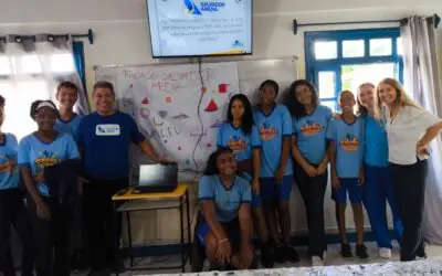 Visita da Fundação Salvador Arena