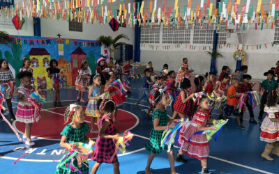 Centro Educativo João Paulo II comemora o São João e celebra o encerramento do semestre letivo