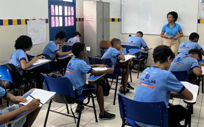 Alunos do Centro Educativo João Paulo II participam da Olimpíada Brasileira de Robótica 2025