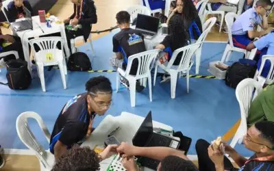 Estudantes do Centro Educativo João Paulo II participam da Olimpíada Brasileira de Robótica 2026